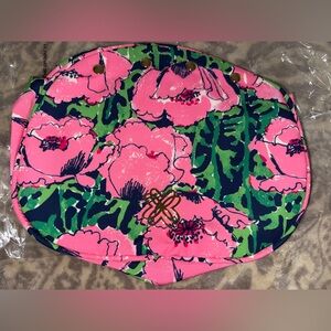 New Lilly Pulitzer Bamboo Bermuda Bag Cover Floral Tide Navy Florrie Pink Green